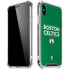 NBA Boston Celtics Standard - Green iPhone XS Max Clear Case
